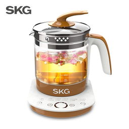 SKG養生壺煮茶器8056 1.5L精致容量，溫潤每一刻茶香